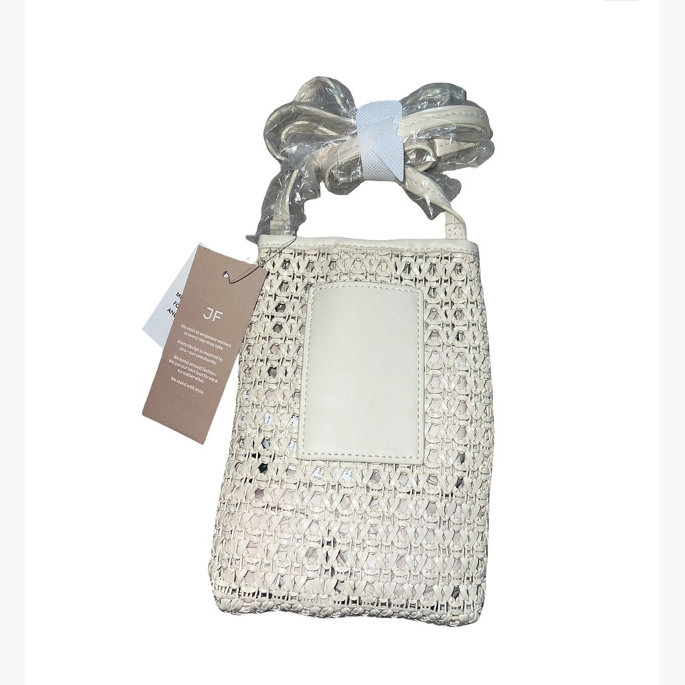 woven purse ivory cream - Picture 2 of 4